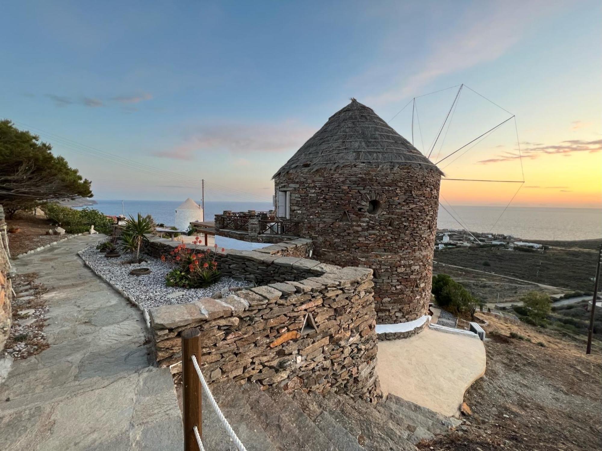 Villa The Stone Windmill Koundouros Exterior foto